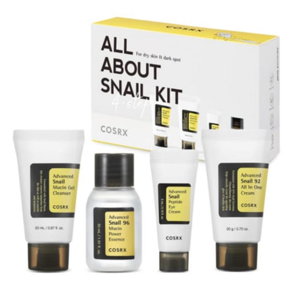 Snail Mucin Skincare Bundle for Glowing Skin